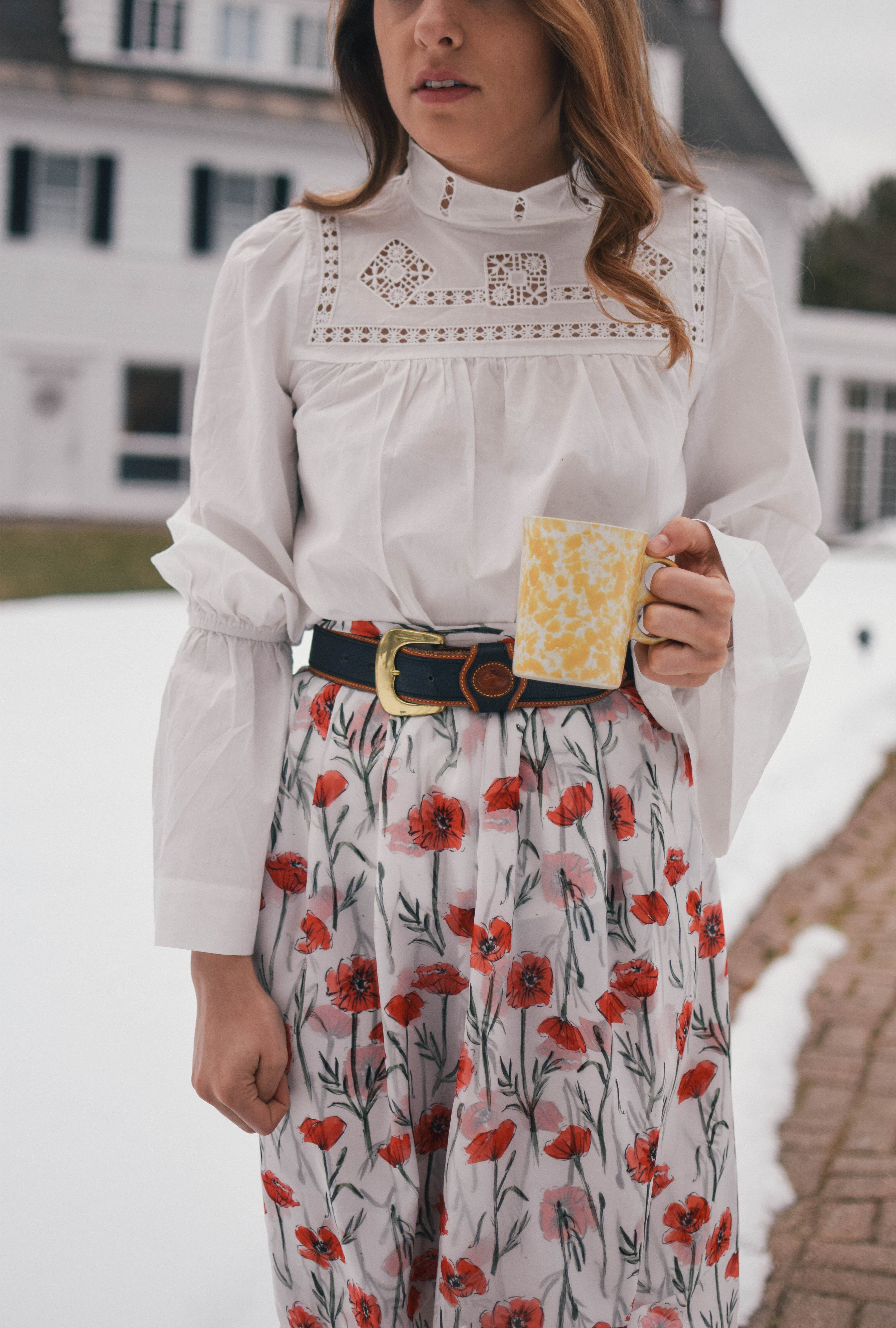 Poppy Chiffon Skirt Tutorial with Spoonflower