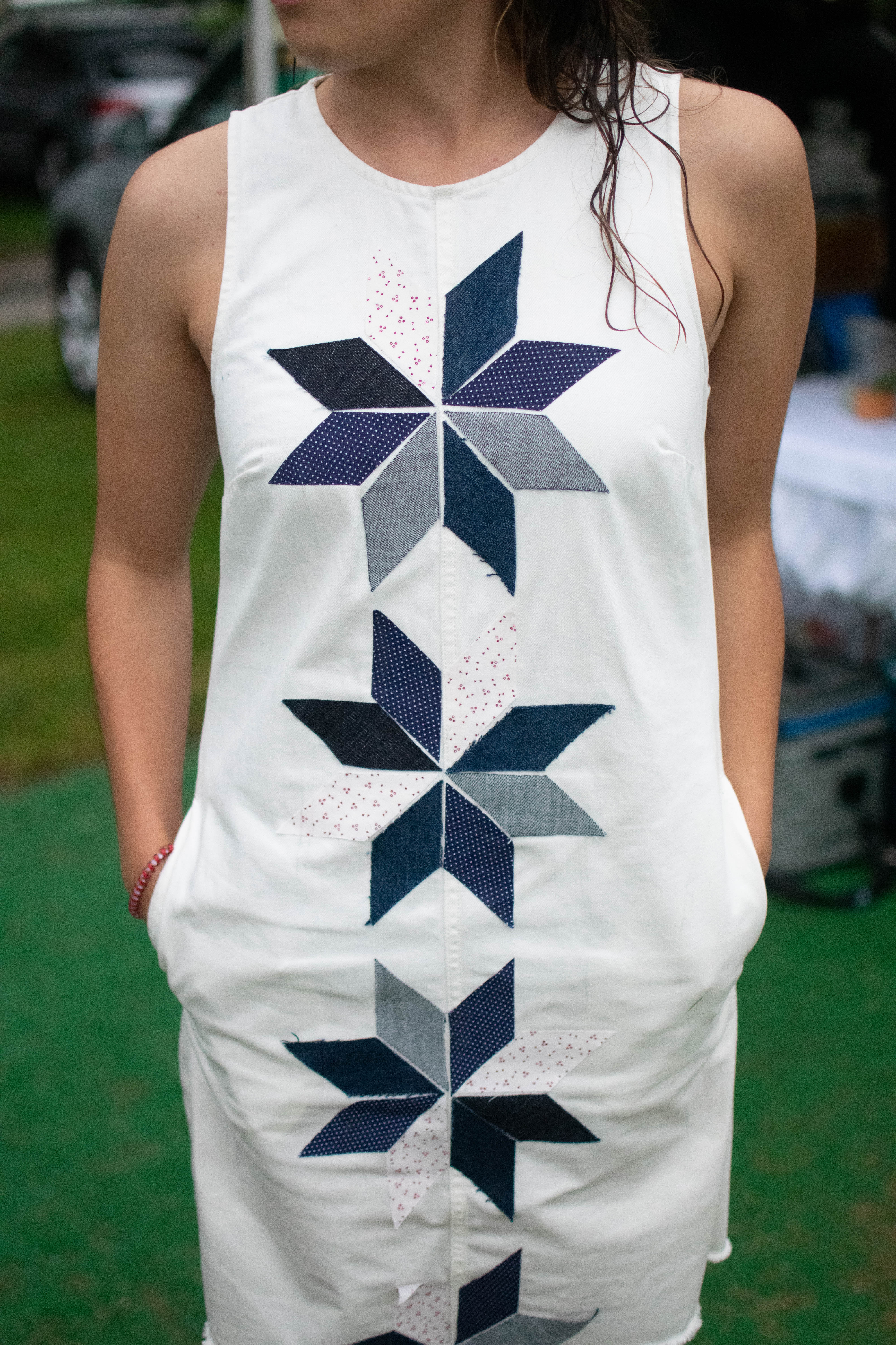 patchwork dress DIY